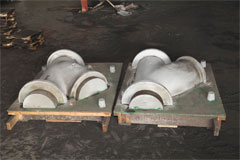 Big size filtering valve mold