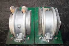 Big size Double flange Butterfly Valve casting mold